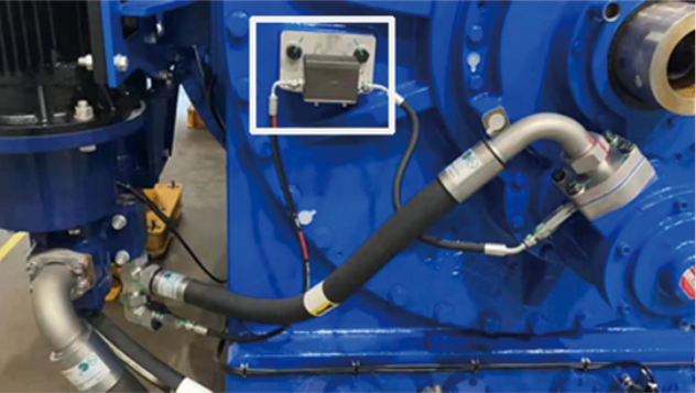 油液金属磨粒传感器安装案例