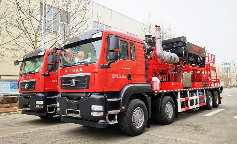 压裂车应用案例: IFV系列多参量粘度4合1油液传感器赋能智能监测 图1