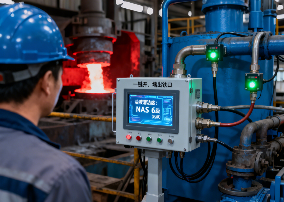 以钢厂高炉液压站为例：油液污染早预警，生产运维更科学 图4